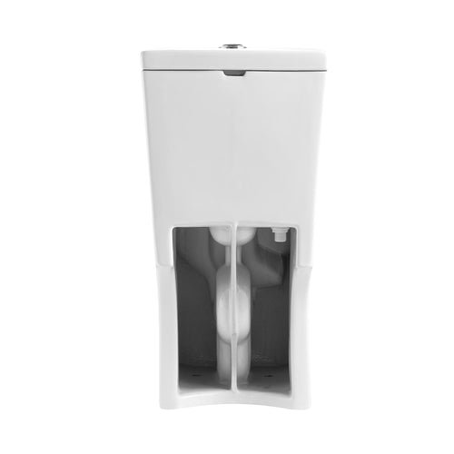 Neptune Prague 4.1/6L Dual Flush Elongated One-Piece Toilet in White