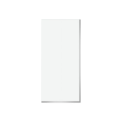 Neptune Reka 34 x 72 in. 10mm Shower Screen for Alcove Installation with Clear Glass in Chrome