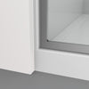 Neptune Reka 34 x 72 in. 10mm Shower Screen for Alcove Installation with Clear Glass in Chrome