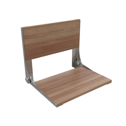 18x12 Teak Fold-Up Seat