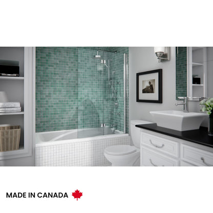 Neptune Velona Acrylic Drop-In Bathtub in White