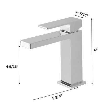 NEW MADISON Single Hole Bathroom Faucet - F11123X - Golzar Home