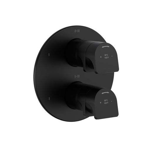 Riobel Ode™ 3/4" Therm & Pressure Balance Trim With 6 Functions