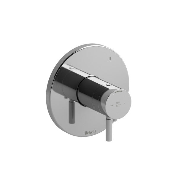 RIOBEL Riu 1/2" Thermostatic & Pressure Balance Trim With 5 Functions (Shared)