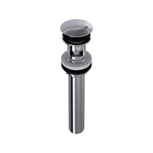 Perrin & Rowe Slotted Touch Seal Dome Drain With 6" Tailpiece