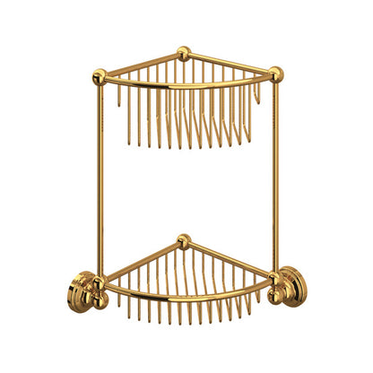 Perrin & Rowe Two Tier Corner Basket