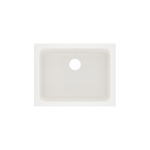 ROHL Allia™ 24" Fireclay Single Bowl Undermount Kitchen Or Laundry Sink