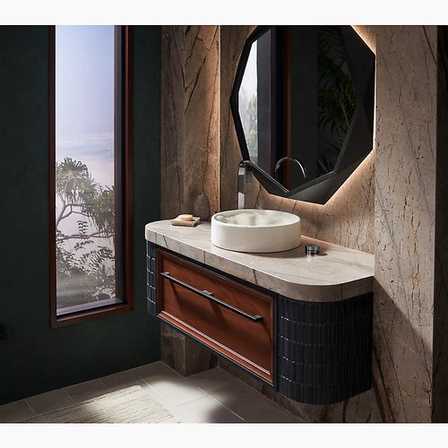 Rista™ 16-1/4" round vessel bathroom sink, no overflow