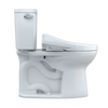 Toto Drake Washlet+ C2 Two-Piece Toilet 1.28 gpf - Elongated  Regular Height