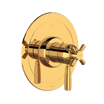 Perrin & Rowe Holborn 1/2" Thermostatic & Pressure Balance Trim With 3 Functions (Shared) With Lever Handle - THB23W1LS