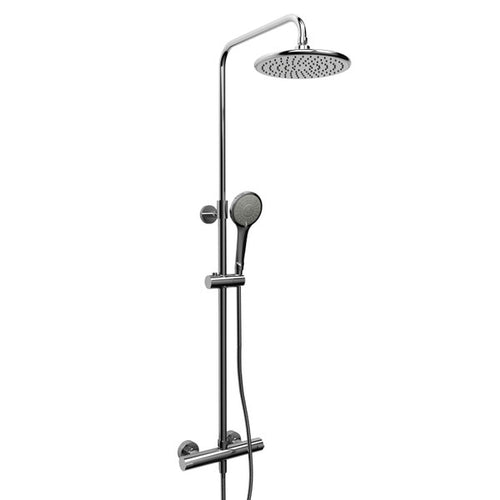 RIOBEL Duo Rail With 1/2" Thermostatic External Bar