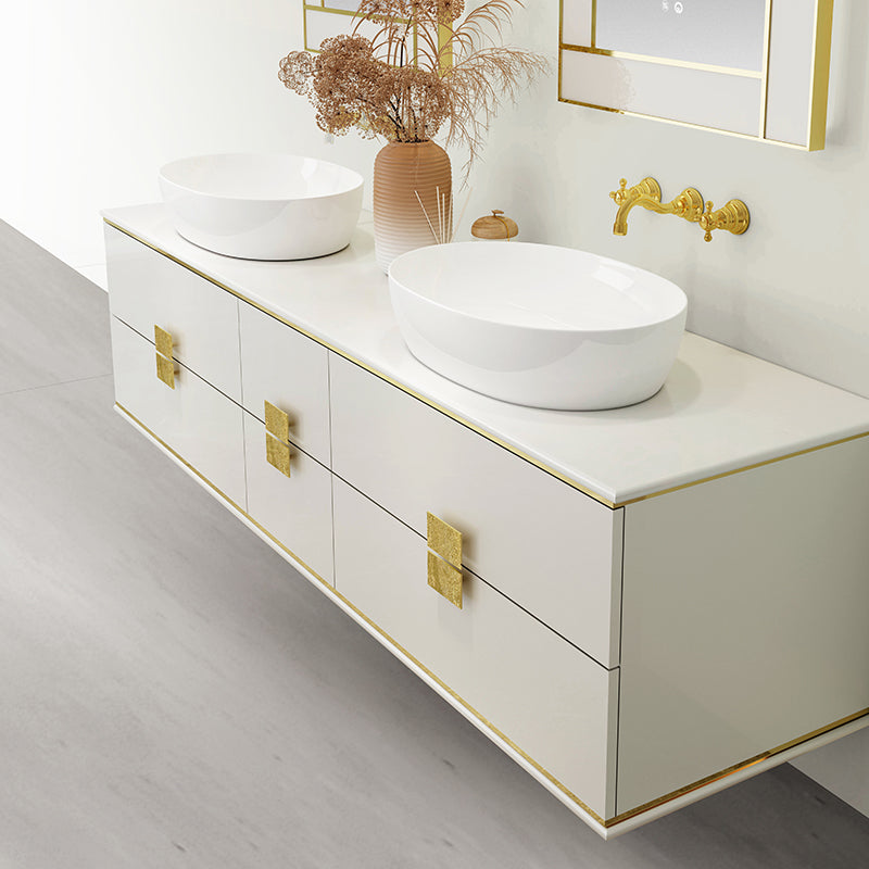 Celeste Double Sink Bathroom Vanity by Godi