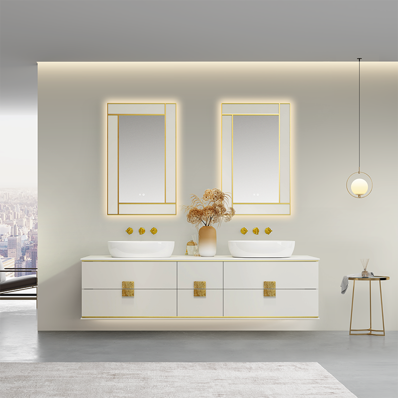 Celeste Double Sink Bathroom Vanity by Godi