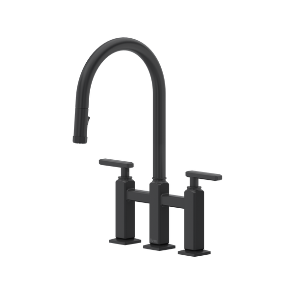 ROHL Apothecary Bridge Pull-Down Kitchen Faucet