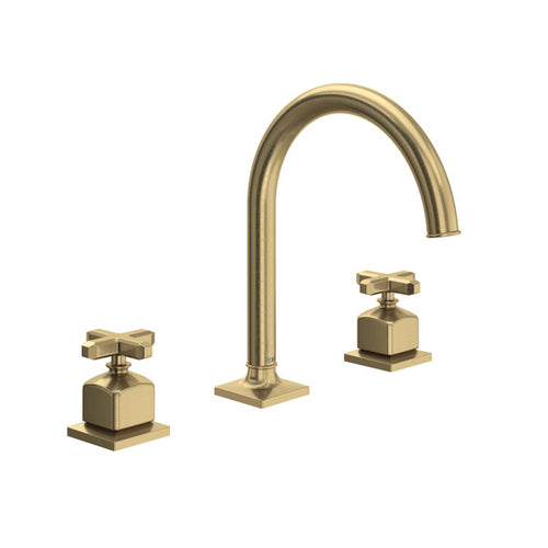 ROHL Apothecary™ Widespread Lavatory Faucet With C-Spout