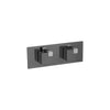 Carimali Ocube Horizontal Valve Sharing | Thermostatic 2-Way Shower Trim