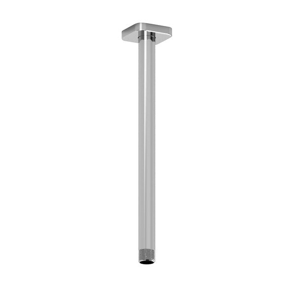 RIOBEL 12" Ceiling Mount Shower Arm With Square Escutcheon