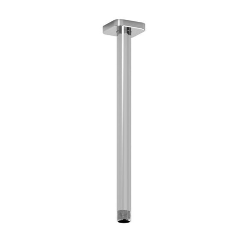 RIOBEL 12" Ceiling Mount Shower Arm With Square Escutcheon