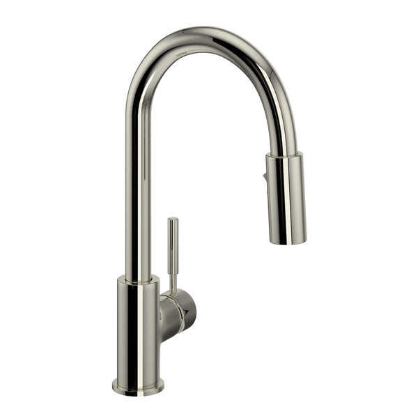 ROHL Lux Side Handle Bar & Food Prep Stainless Steel Pulldown Faucet