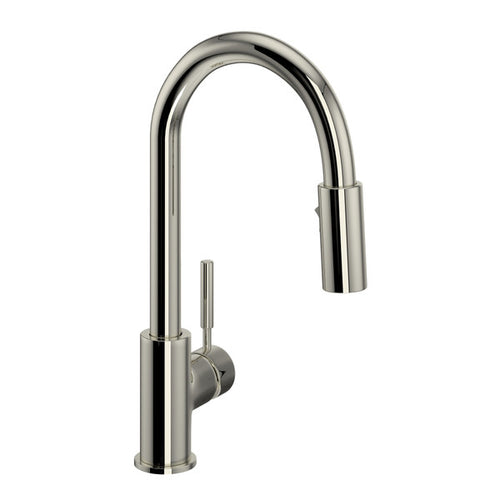 ROHL Lux Side Handle Bar & Food Prep Stainless Steel Pulldown Faucet