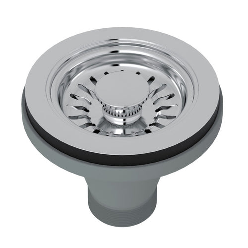 ROHL Manual Basket Strainer Without Remote Pop-Up