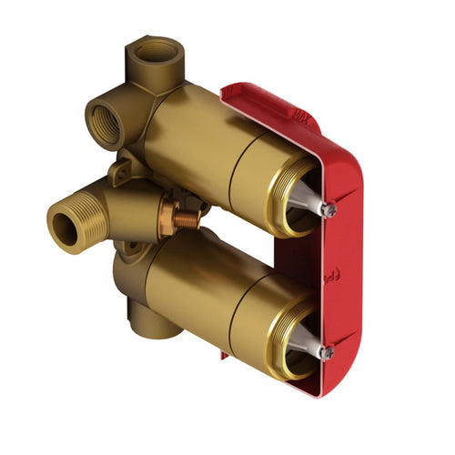 Riobel 3/4" Therm & Pressure Balance Rough-in Valve Multi-Function System