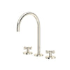 ROHL Amahle Widespread Bathroom Faucet With C-Spout