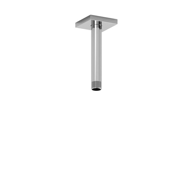 RIOBEL 6" Ceiling Mount Shower Arm With Square Escutcheon