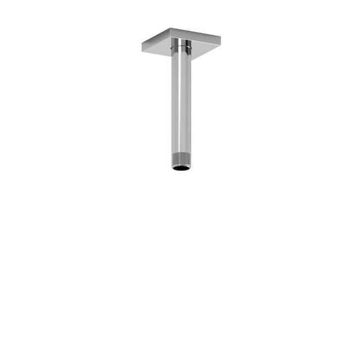 RIOBEL 6" Ceiling Mount Shower Arm With Square Escutcheon