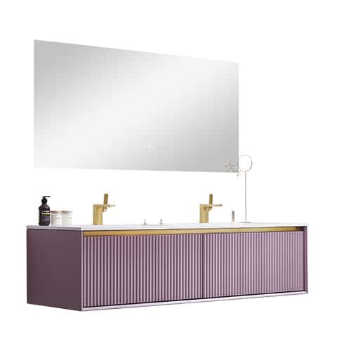 Orans 63 Double Sink Bathroom Vanity Bc1135-1600p - Golzar Home