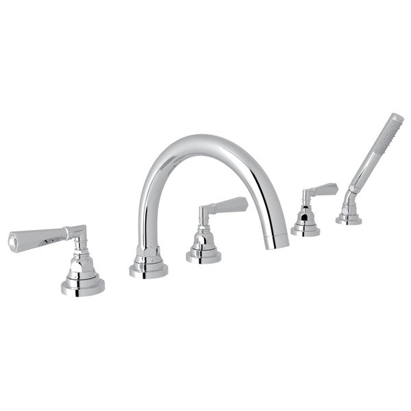 ROHL San Giovanni 5-Hole Deck Mount Tub Filler