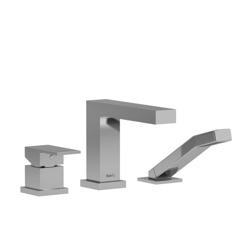 Riobel Kubik™ 3-Hole Deck Mount Tub Filler Trim