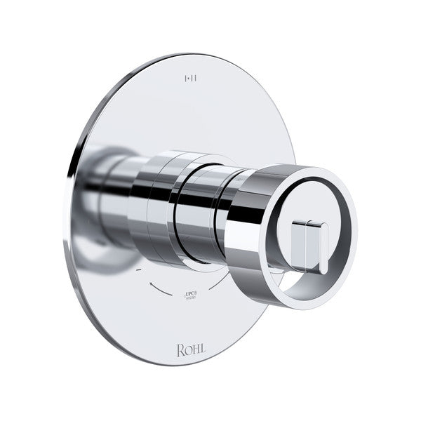 ROHL Eclissi 1/2" Thermostatic & Pressure Balance Trim With 3 Functions (Shared) With Wheel Handle