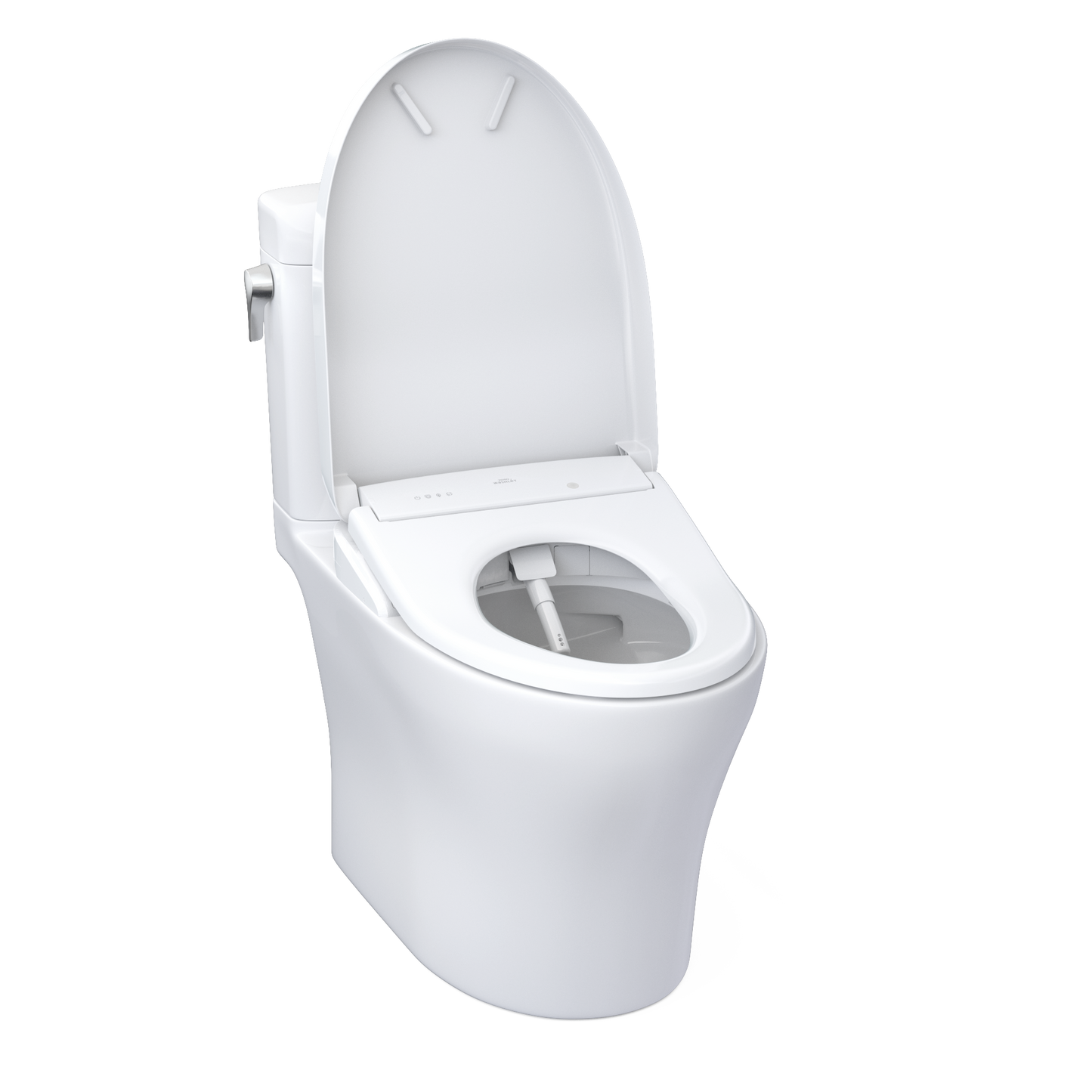 Toto Aquia Iv Cube® Washlet®+ S7a Two-Piece Toilet - 1.28 Gpf / 0.9 Gpf