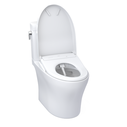 Toto Aquia Iv Cube® Washlet®+ S7a Two-Piece Toilet - 1.28 Gpf / 0.9 Gpf