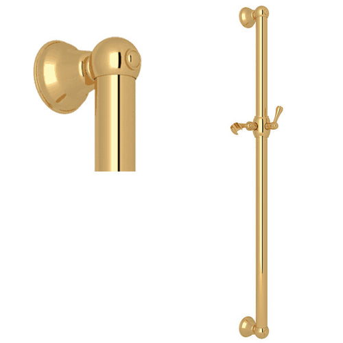 ROHL 36" Grab Bar With Sliding Handshower Holder