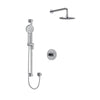 Riobel Edge Shower Kit 323 Trim (TKIT323EDTM+) Cross Handle