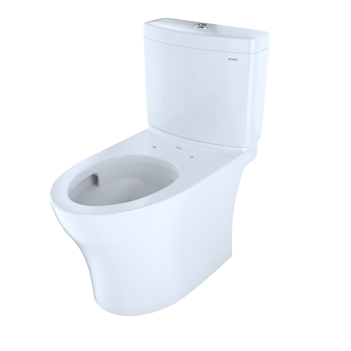 Toto Aquia® IV Two-piece Toilet - 1.28 GPF & 0.8 GPF, Elongated Bowl Regular Height Less Seat