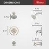 Masey 1-Handle Tub & Shower Trim with Valve 1-Handle Tub & Shower Trim with Valve