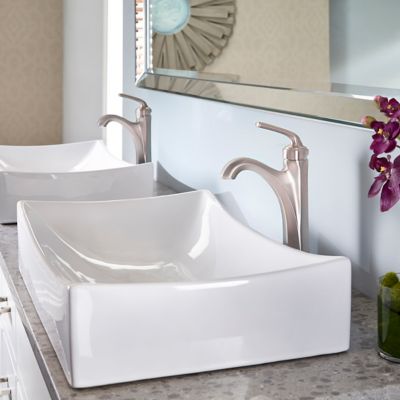 Arterra Single Control Vessel Bathroom Faucet Single Control Vessel Bathroom Faucet