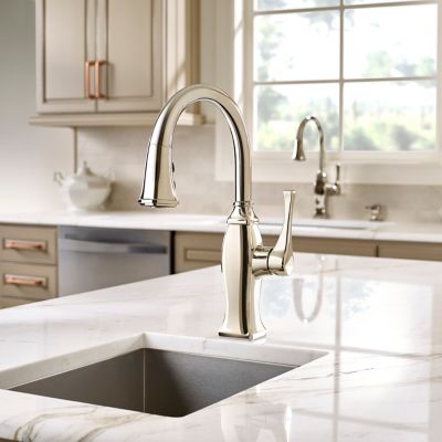 Briarsfield 1-Handle Pull-Down Bar & Prep Faucet 1-Handle Pull-Down Bar & Prep Faucet