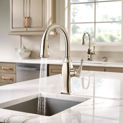 Briarsfield 1-Handle Pull-Down Bar & Prep Faucet 1-Handle Pull-Down Bar & Prep Faucet