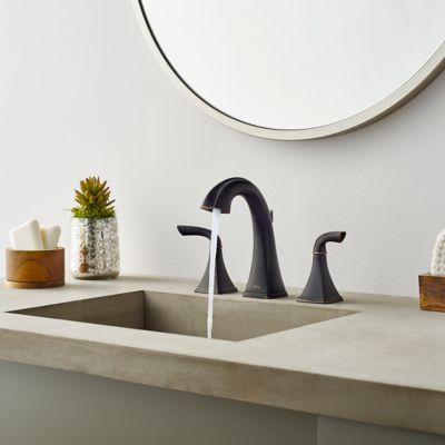 Bronson 2-Handle 8" Widespread Bathroom Faucet 2-Handle 8" Widespread Bathroom Faucet