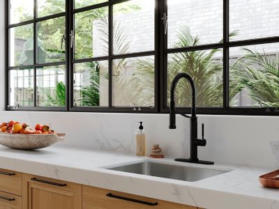 Bruton 1-Handle Culinary Pull-Down Kitchen Faucet 1-Handle Culinary Pull-Down Kitchen Faucet