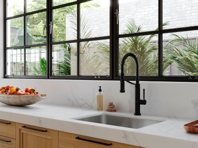 Bruton 1-Handle Culinary Pull-Down Kitchen Faucet 1-Handle Culinary Pull-Down Kitchen Faucet