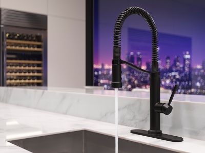 Bruton 1-Handle Culinary Pull-Down Kitchen Faucet 1-Handle Culinary Pull-Down Kitchen Faucet
