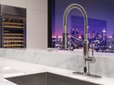 Bruton 1-Handle Culinary Pull-Down Kitchen Faucet 1-Handle Culinary Pull-Down Kitchen Faucet