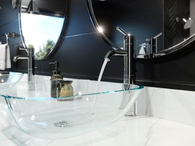 Contempra Single Control Vessel Bathroom Faucet Single Control Vessel Bathroom Faucet