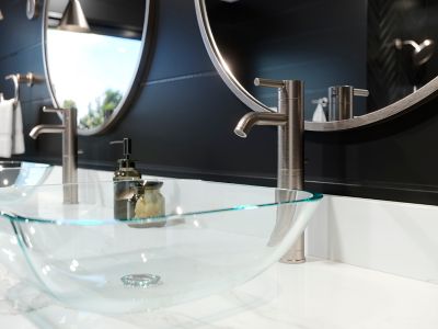 Contempra Single Control Vessel Bathroom Faucet Single Control Vessel Bathroom Faucet