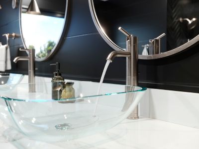 Contempra Single Control Vessel Bathroom Faucet Single Control Vessel Bathroom Faucet